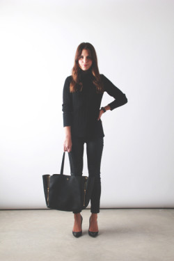 black on black | perpetually chic